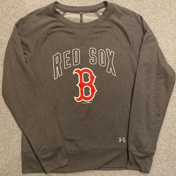 Under Armour Red Dix Sweatshirt- Size Small - Picture 1 of 4